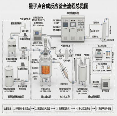 量子点水热合成反应釜